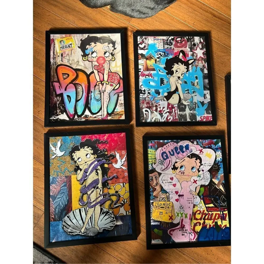 Charming Betty Boop wall art Prints
